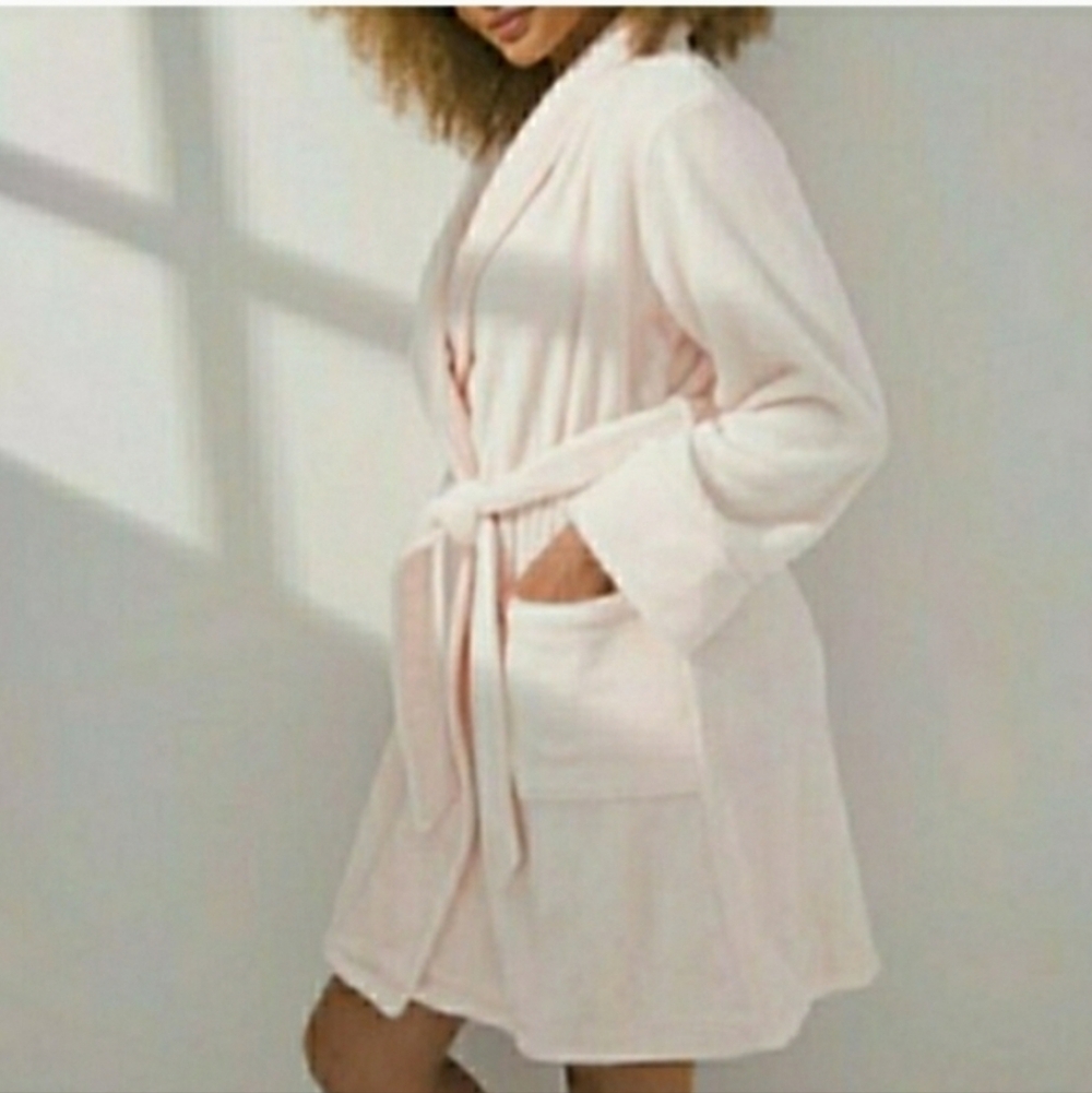 Pink Robe Short Soma Luxury Valentine L/XL NWT 💗 RETAIL $84- - Picture 3 of 12